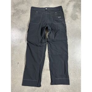 Kuhl‎ Renegade Convertible Stealth Zip Hiking Pants Stretch Nylon Gray